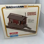 Freight Station Bachmann HO Scale Building Kit # 2610 Vintage Factory Sealed