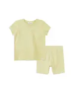 Miles The Label Unisex Miles Basics Tee & Shorts Set - Baby
