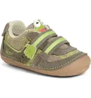 NWT Stride Rite Kermit The Frog Sneakers Size 3 Muppets Shoes