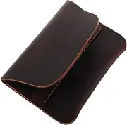 [LIGIGWASH] Small Card Wallet Minimalist Id Card Organizer Closure Multi-wallet for Business Holder Coin Purse