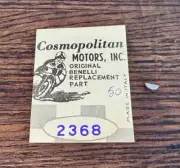 Benelli / Motobi 125cc 200cc 250cc Oil Pump & Shifting Drum Woodruff Key