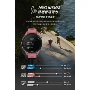 GARMIN Forerunner 255/255s GPS智慧心率進階跑錶