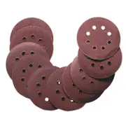 Craftright 125mm Hook And Loop Sanding Discs - 10 Pack