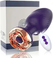 Anal Plug Sex Toys Vibrator Sex Toy Vibrator For Women Anal Remote Control Butt Plug with 10 Modes Vibrating Prostate Silicagel Stimulator