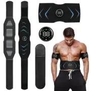 EMS Abdominal Belt Muscle Trainer Stimulator Electric ABS Fitness Toning Sticker