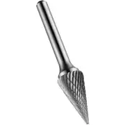 Dormer CARBIDE ROTARY BURR 16mm Length, 9.6mm Diameter, 6mm Shank Dia,Cone Shape