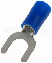 Dorman 85423 16-14 Gauge Spade Terminal, No. 10, Blue