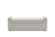 Dakota Performance Bouclé Storage Bench