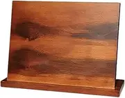 Leona Co Premium Wood Magnetic Knife Block, Strong Magnetic Knife Holder Stand for Kitchen Counter Knife Rack, Knife Stand, Knife Storage