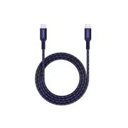 Microdia ExeCable Tweed PD240W USB-C Cable 1m (Navy)