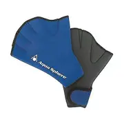 Aqua Sphere Aquasphere Unisex Adult Swimming Gloves Black S