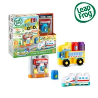 在飛比找momo購物網優惠-【LeapFrog】小小建築師-鐵道快車公路組