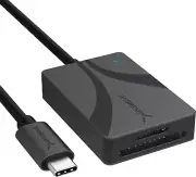 USB Type C Card Reader, Dual Slot UHS II SDXC and Microsdxc SD 4.0 (CR-CSDM)