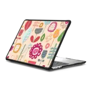 MacBook Air 13-inch (M2 - M4) Impact Case paper cut flowers peach
