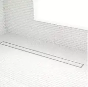 Signature Hardware Cohen 48" Tile Insert Linear Shower Drain with Flange