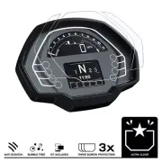 TRIUMPH STREET TRIPLE R (2023-) Dashboard Screen Protector 3 x Ultra Clear