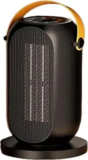 Yoamstiny Fan Heater, Electric Ceramic Heater, Space Heater with Handle1200W 3s Fast Heating with Overheat & Tip-Over Protection Safe Quiet for Office Living Room Bedroom Basement AU Plug (Black)
