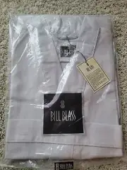 NOS Bill Blass Mens Lightweight Beige Wrap Belted Dressing Robe One Size