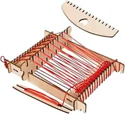 Wooden Loom Kit for Girls DIY Weaving Machine Toy Early Education Plaything Loom Knitting Toy