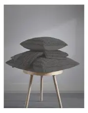 [Private Collection] Loxton Cushion 45 x 45cm in Charcoal
