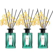 Reed Diffuser (200ml) Mint Reed Diffuser Set,Reed Diffuser & Oil Diffuser Sticks