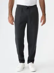 Mens Sherpa Fleece Trackpant Black