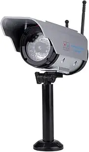 Simulation Camera, Fake Camera, Fake Surveillance with Solar Power for Security Surveillance Indoor Outdoor Use