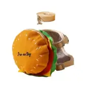 Dog Backpack Dog Hiking Bag Hamburger for Storage Poop Bags Treat Toy Phone