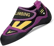 [ZHENSI] Climbing Shoes Bouldering Shoes Men Women Anti-Slip Lightweight Beginners for Kids Rock Climbing Training