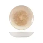 12x Round Coupe Bowl 248mm Orange Churchill Raku Crockery Restaurant