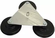 Workman LPAD CB Ham Radio Antenna Tri-Magnet Mount for 3/8x24 Threaded Antenna