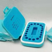 1pc Kids Baby Boy&Girl Tooth Box Organizer Teeth Keepsake Storage Box Blue