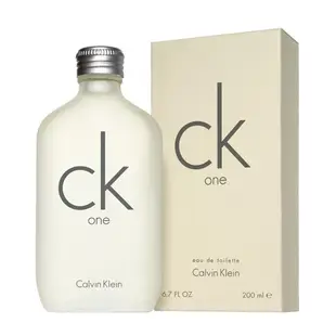 【時時樂】Calvin Klein 卡文克萊 CK one/be中性淡香水 200ml(兩款任選)
