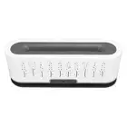 Diffuser Hollow Wheat Ear Flame 200ml Wood Grain Humidifier Remote Control