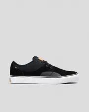 [Globe] Globe Men's Mahalo Plus Shoes in Black/Tan/White Size 8 8 Black/Tan/White