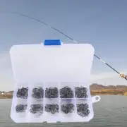 100 PCS Bait Hooks Fish Circle Accessories Freshwater Circle Hooks