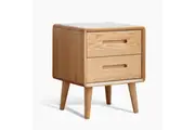 MIUZ Bedside Table Bed Side Tables Drawers Side Tables Solid Timber American Oak Wood Nightstand