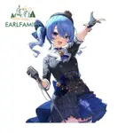 EARLFAMILY 13CM HOLOLIVE HOSHIMACHI SUISEI 汽車貼紙保險槓擋風玻璃防水乙烯基貼