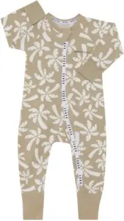 Bonds: Wondercool Zip Wondersuit - Woodland Palm Whispers Sand (Size 0)
