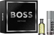 BOSS Men's 2 Piece BOSS Bottled Festive Gift Set including 50ml Eau de Toilette and 150ml Men’s Spray Deodorant