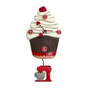 ALLEN DESIGN WALL CLOCK P2156 "FROSTING PLEASE"