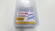 Simply45 S45-1501 - Cat5e Unshielded - Pass-Through RJ45 USA