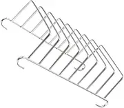 Ciieeo Stainless Steel Toast Rack for Air Fryer Multi-functional Grilling Rack Baking Tool Versatile Accessory for Even Cooking and Easy Cleaning