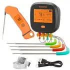 Inkbird WiFi Meat Thermometer & Instant Read Food Thermometer IHT-1S App Control