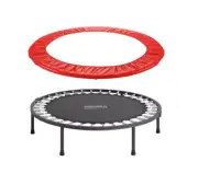 Machrus Mini Round Trampoline Replacement Safety Pad Spring Cover 36in 6 Legs