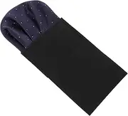 [SAFIGLE] Men Pre Folded Pocket Square Round Shaped Decorative Handkerchief for Suits for Weddings Anniversaries and Formal Events present for Men Elegant Design