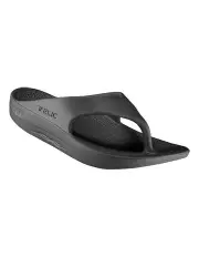 [Telic] Energy Arch Support Thongs in Midnight Black