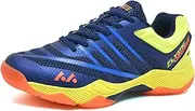 [ZHENSI] Badminton Shoes Volleyball Tennis Sneakers for Men Teen Lightweight Anti-Slip Indoor Court Shoes