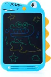 Blue Dinosaur LCD Writing Tablet Kids, Creative Doodle Drawing Pad Boys and Gi