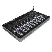 10CH Bluetooth Mixer Stage Recording Live Studio Mixing Console MP3 Player Mixer